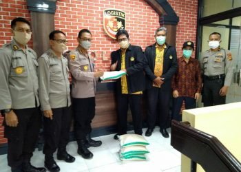 Polda Bali Salurkan Bantuan pada LDII Bali