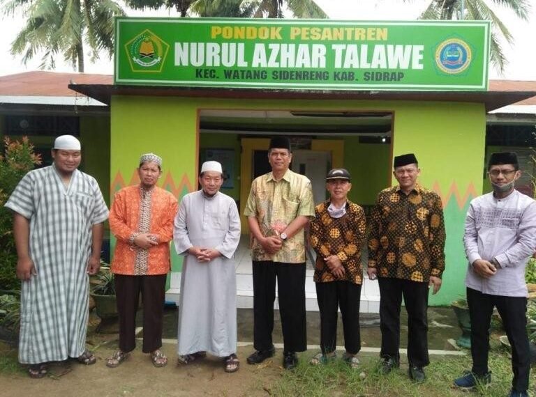 Ketua LDII Sulsel Kunjungi Ketua MUI Kab.Sidrap