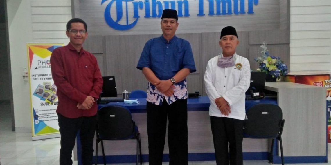 LDII Sulsel Silaturohim dengan Redaktur Tribun Timur