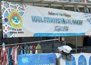 Lapak PAC LDII Damai Baru Balikpapan, Sabtu (30/4). Foto: LINES