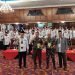 Ketua DPD LDII Balikpapan H. Herry Fathamsyah, Kasi Intelijen Kejari Ali Mustofa, S.H, Danramil Balikpapan Barat Mayor Inf. Mohammad Salim, S.H dan Ketua DPW LDII Kalimantan Timur Prof. Dr. Ir. Krishna Purnawan Candra, M.S. Foto: LINES