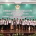 Susunan Dewan Penasehat, Ketua dan Pengurus Harian DPD LDII Kota Balikpapan masa bakti 2022-2027, usai dilantik oleh Ketua DPW LDII Kalimantan Timur Prof. Dr. Ir. Krishna Purnawan Candra, M.S dan Sekretaris Wildan Taufik, S.Pd., M.Si, di Hotel Gran Senyiur Balikpapan, Rabu (7/12/2022) malam. Foto: Aji/LINES