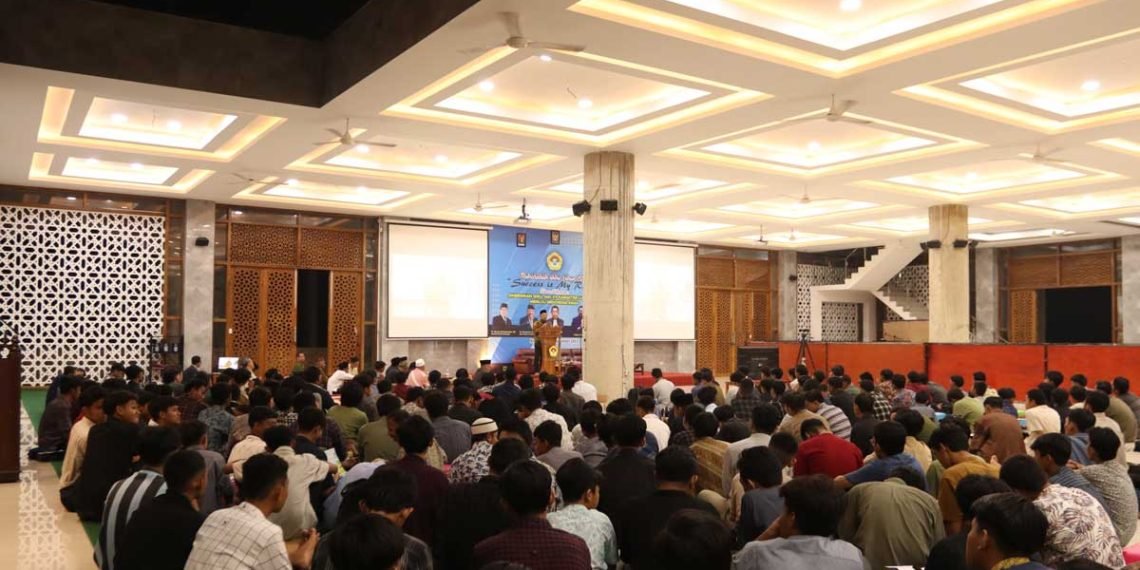 Ngaji Akhir Tahun 2023 yang diselenggarakan DPD LDII Kota Balikpapan, bertempat di Masjid Luhur Bairuha, Minggu (31/12/2023). Foto: LINES