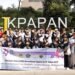 Foto bersama sebagian warga LDII Balikpapan usai mengikuti Jalan Sehat keliling Islamic Centre Balikpapan, Sabtu (18/1). Foto: LINES