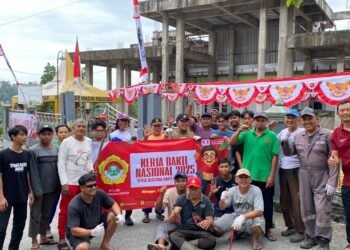 LDII Balikpapan Utara Semarakkan Dirgahayu RI ke-80 dengan Gotong Royong Serentak