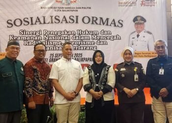 Perkuat Sinergi, LDII Balikpapan Hadiri Sosialisasi Ormas untuk Cegah Radikalisme dan Terorisme