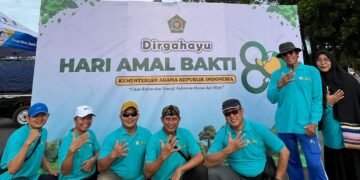 DPD LDII Balikpapan Semarakkan Jalan Sehat HAB Kemenag ke-80, Perkuat Silaturahim Lintas Agama