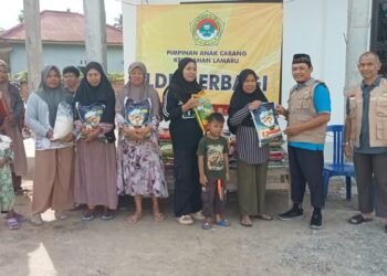 PAC LDII Lamaru Baltim Bagikan 79 Paket Beras Sambut Ramadan 1447 H