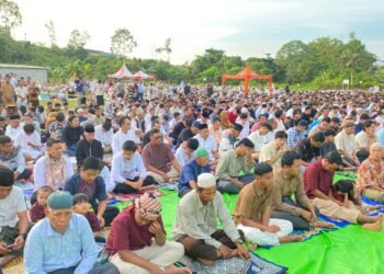 Tertib dan Lancar, Sholat Idul Fitri LDII Balikpapan Digelar Serentak di Tiga Lokasi