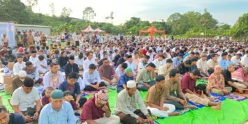 Tertib dan Lancar, Sholat Idul Fitri LDII Balikpapan Digelar Serentak di Tiga Lokasi