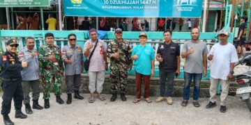 Hujan Tak Surutkan Semangat Berkurban, PC LDII Balikpapan Selatan Sembelih 98 Hewan Kurban
